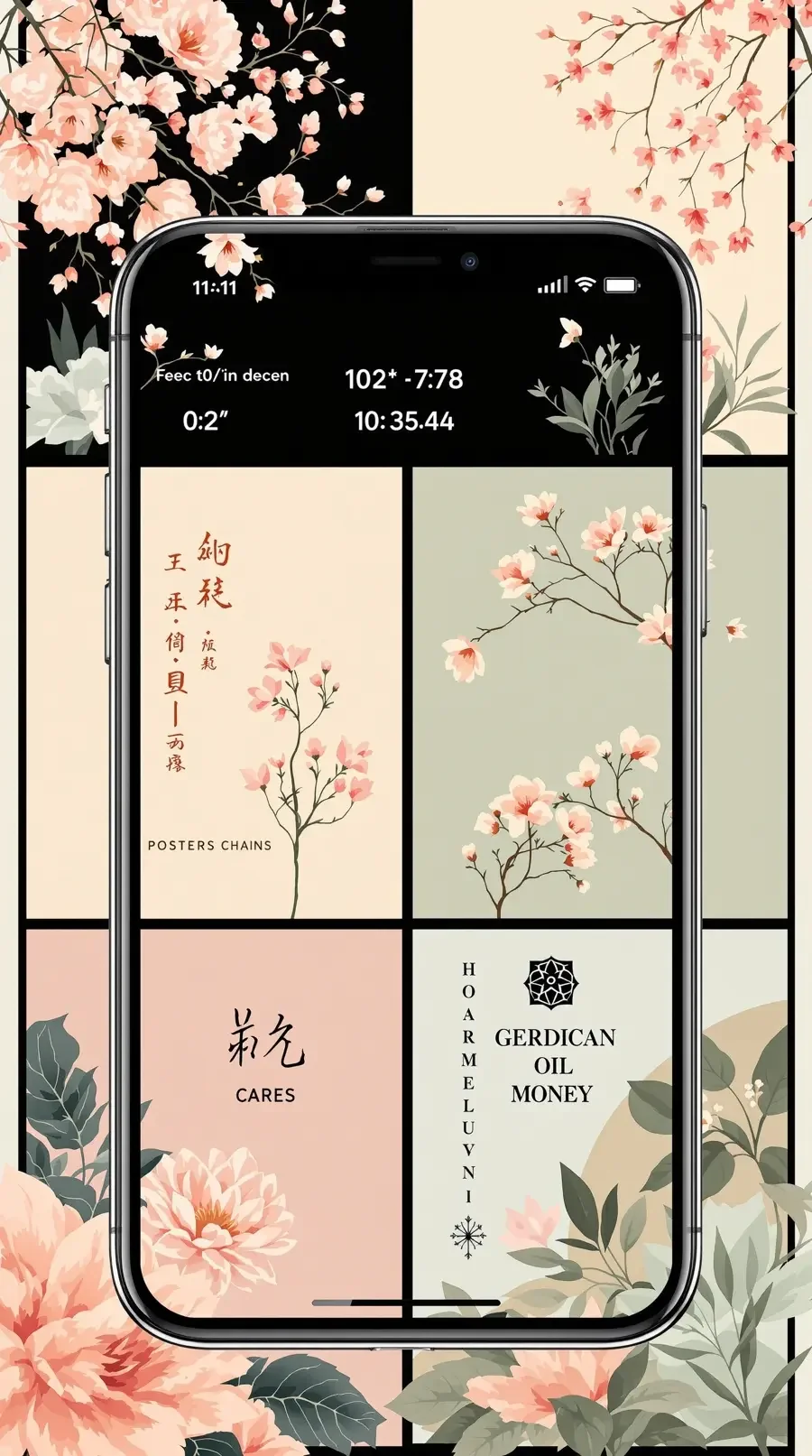 高清电影 移动端界面示意